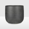 Stone Ceramic Pot Black 24 Indoor Planter Designer