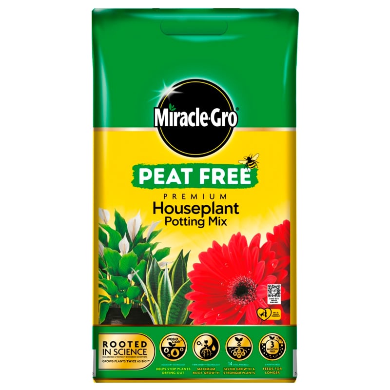 Miracle-Gro® Peat Free Premium Houseplant Potting Mix