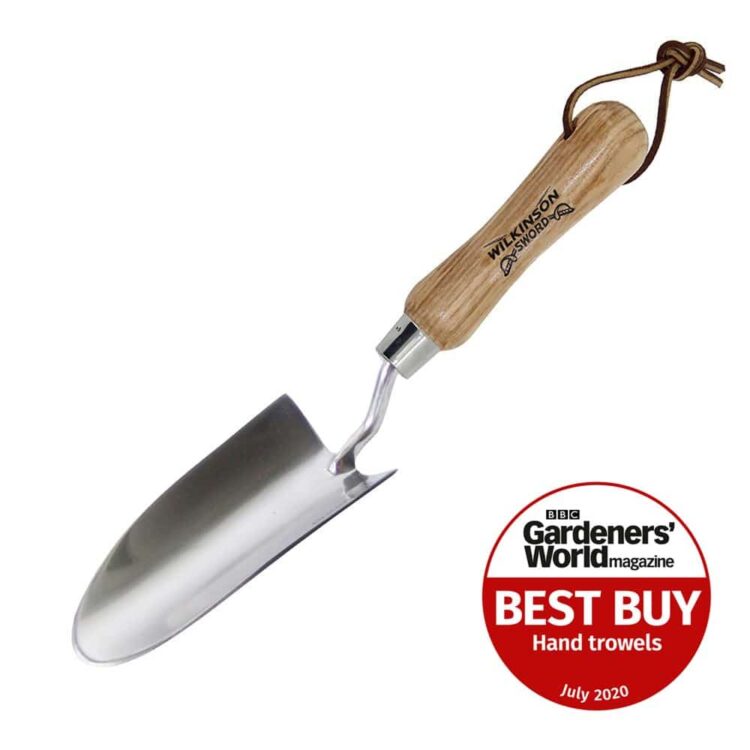 stainless steel hand trowel