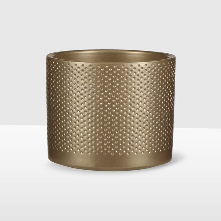 21cm-gold-turin-dotted-pot