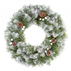 Christmas Wreath (40cm) | Xmas Decorations UK | Oxy-Plants